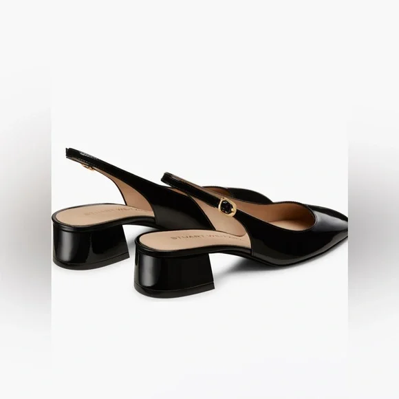 STUART WEITZMAN Slingback pumps MAEVE 35. New - Picture 3 of 7